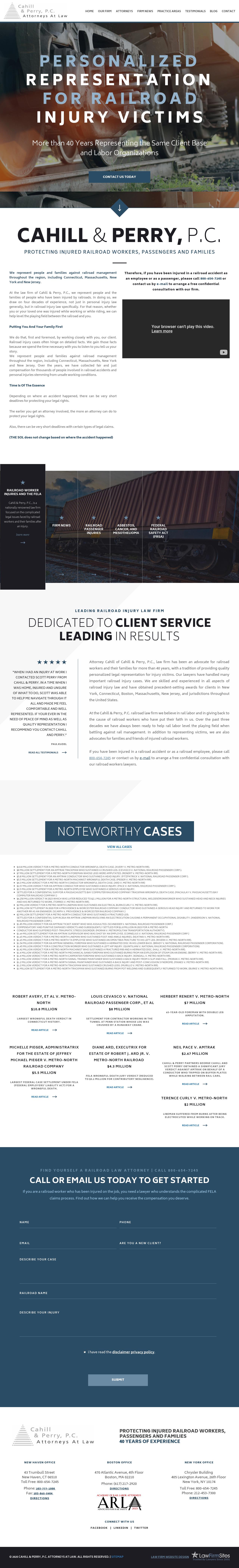 Cahill Goetsch & Perry, P.C. Attorneys at Law - Boston MA Lawyers