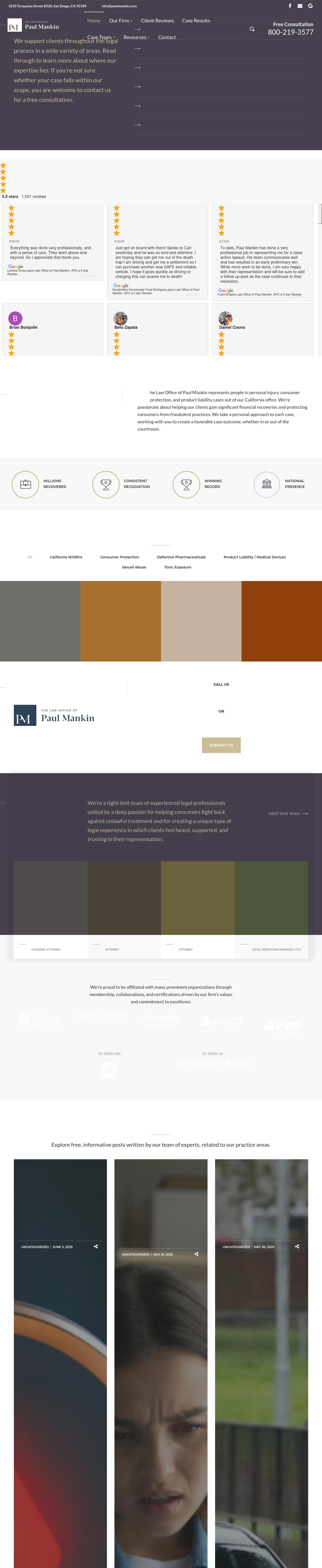 Law Office of Paul Mankin - Beverly Hills CA Lawyers