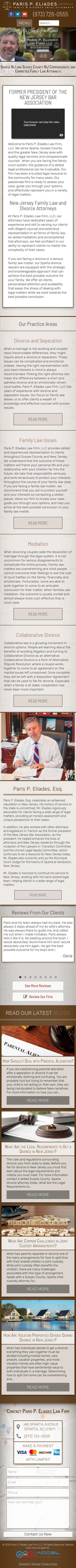 Paris P. Eliades Law Firm LLC - Sparta NJ Lawyers
