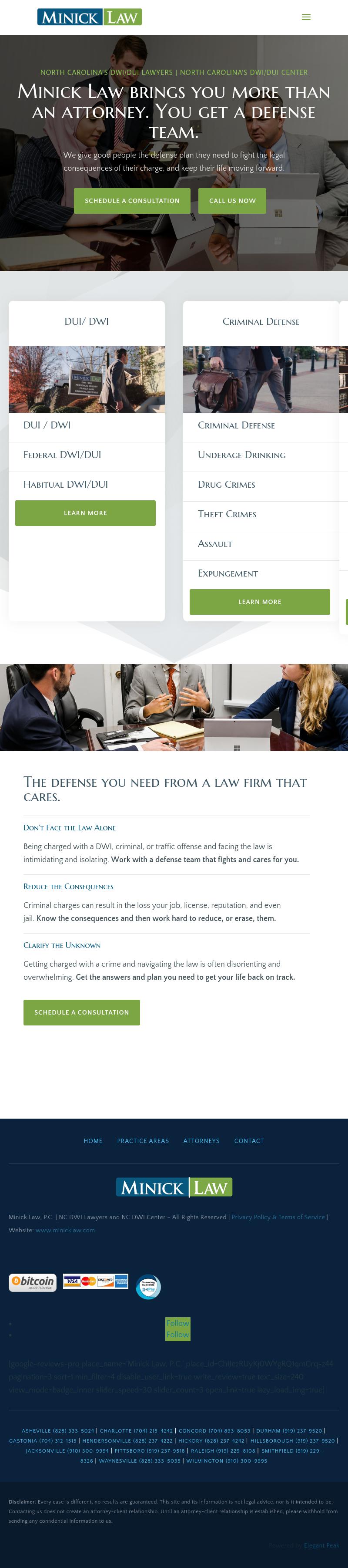 Minick Law - Waynesville NC Lawyers