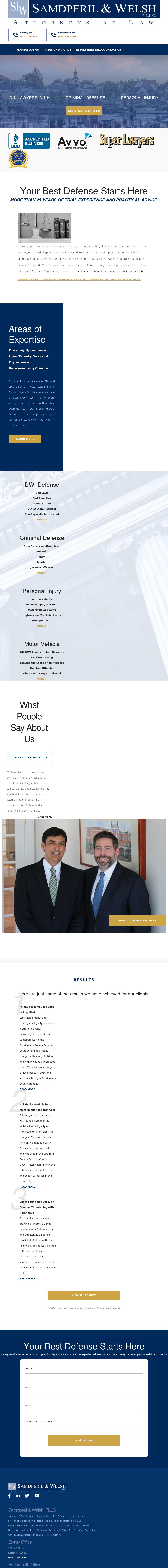 Samdperil & Welsh, PLLC - Exeter NH Lawyers